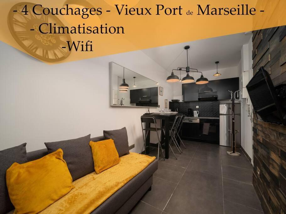 *Appartement Climatise Au Coeur Du Vieux Port* Marseilles Buitenkant foto
